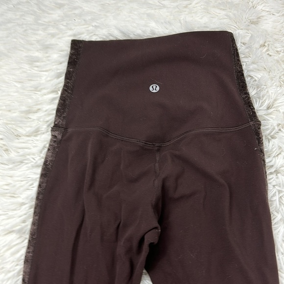 Lululemon Align Super High-Rise Crop *Crushed Velvet French Press - Picture 5 of 7